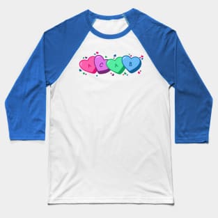 All Candies Are Beautiful. Baseball T-Shirt